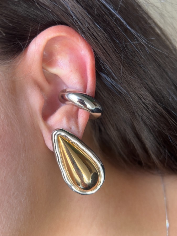 Piercing Fake Tubo Prata Liso